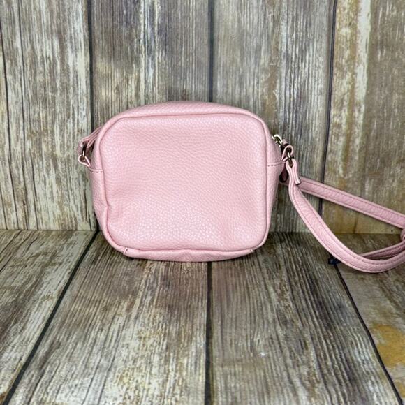 Juicy Couture Light Pink Gold Soft Girl Mini Crossbody Purse - Picture 2 of 10